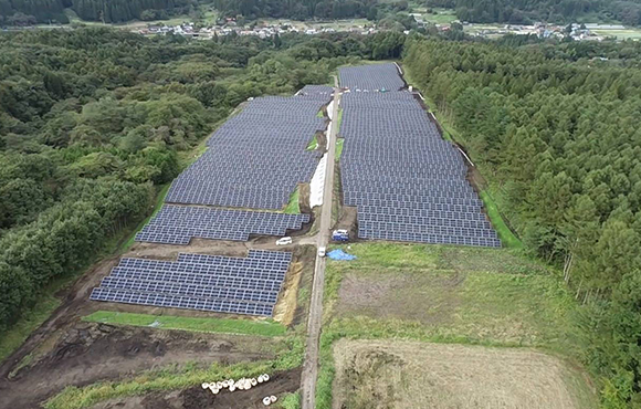 Kazo Solar Power Plant (Saitama Prefecture)